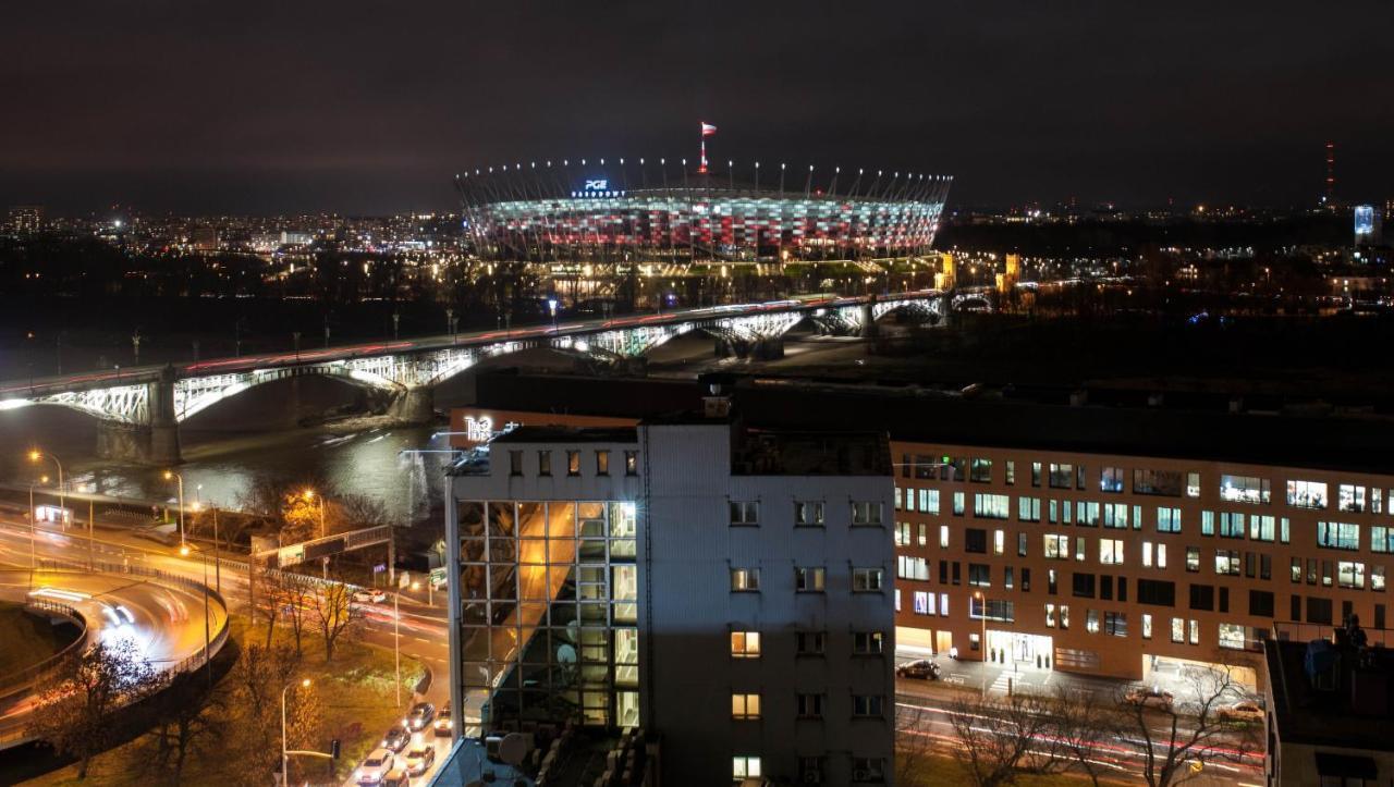 Apartment River Front, Great View From 14Th Floor, Next To Pge Narodowy Stadium, Torwar - By Warsawskyline Apartments エクステリア 写真